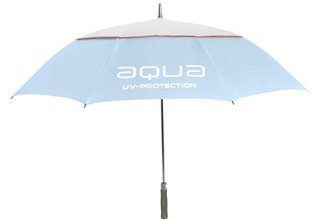 Big Max Aqua Umbrella UV 60" umbrella, ice blue/white/peach