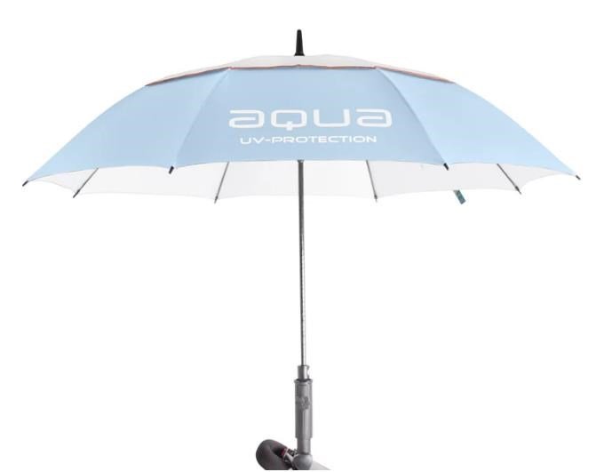 Big Max Aqua Umbrella UV 60" umbrella, ice blue/white/peach
