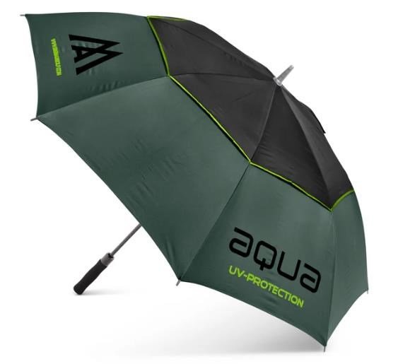 Big Max Aqua Umbrella UV 60" umbrella, forest green/black/lime