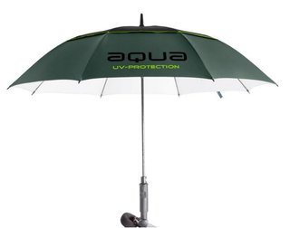 Big Max Aqua Umbrella UV 60" umbrella, forest green/black/lime
