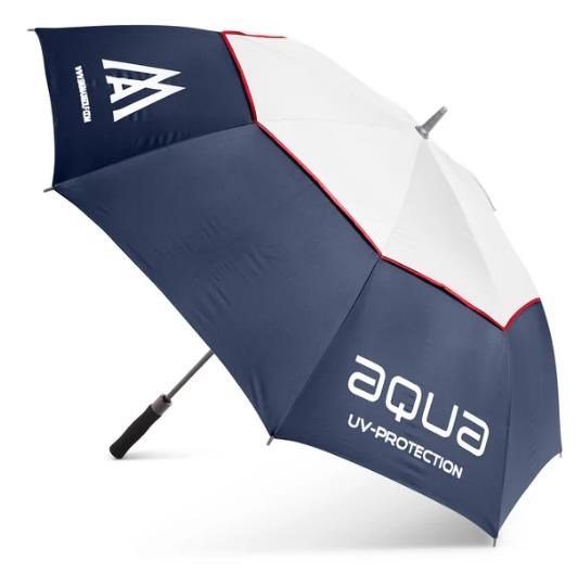 Big Max Aqua Umbrella UV 60" umbrella, navy/white/red