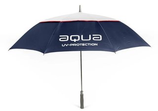 Big Max Aqua Umbrella UV 60" umbrella, navy/white/red