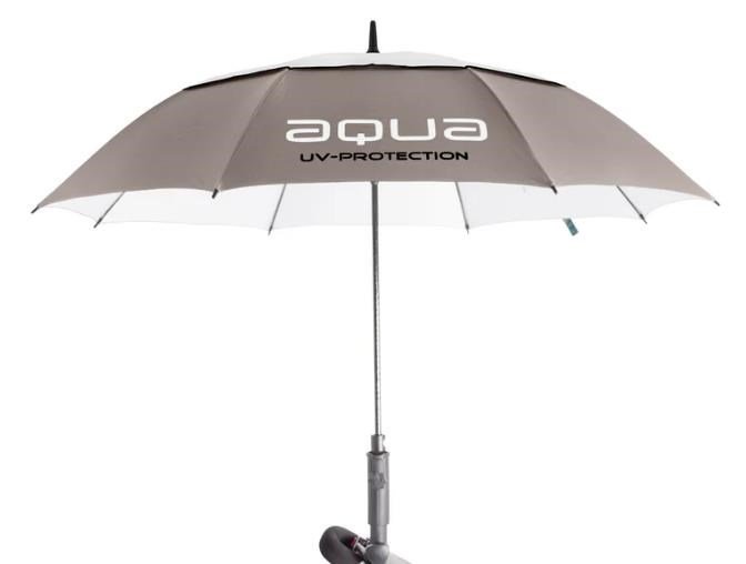 Big Max Aqua Umbrella UV 60" umbrella, taupe/white/black