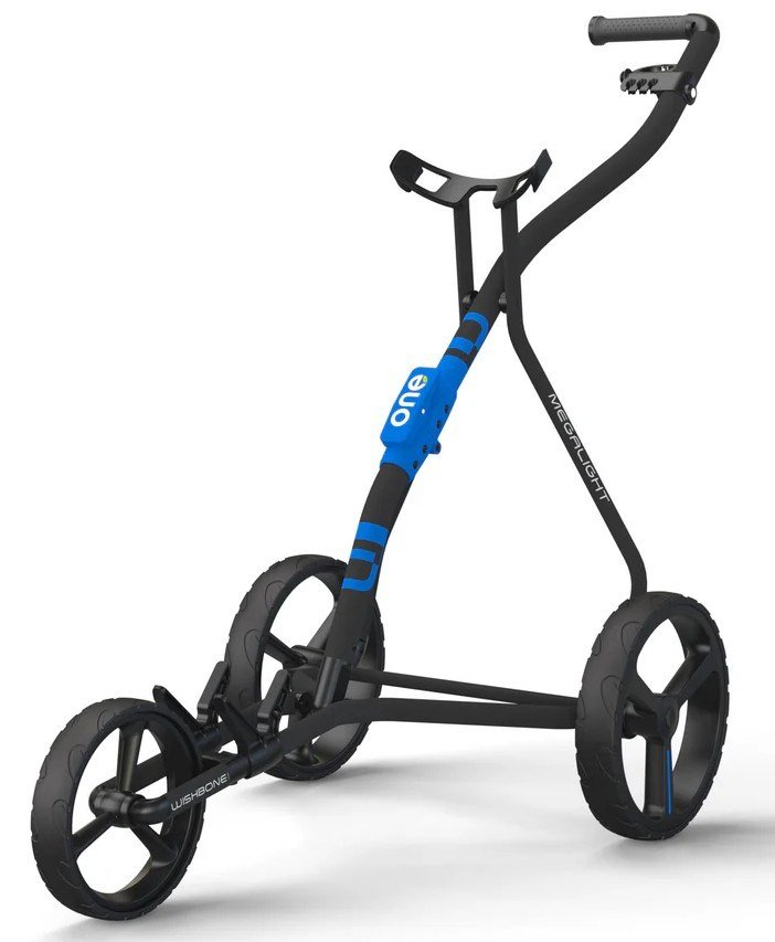 Wishbone One tlačný vozík, charcoal blue
