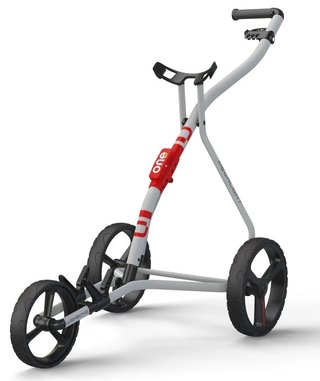 Wishbone One manual trolley, white/red