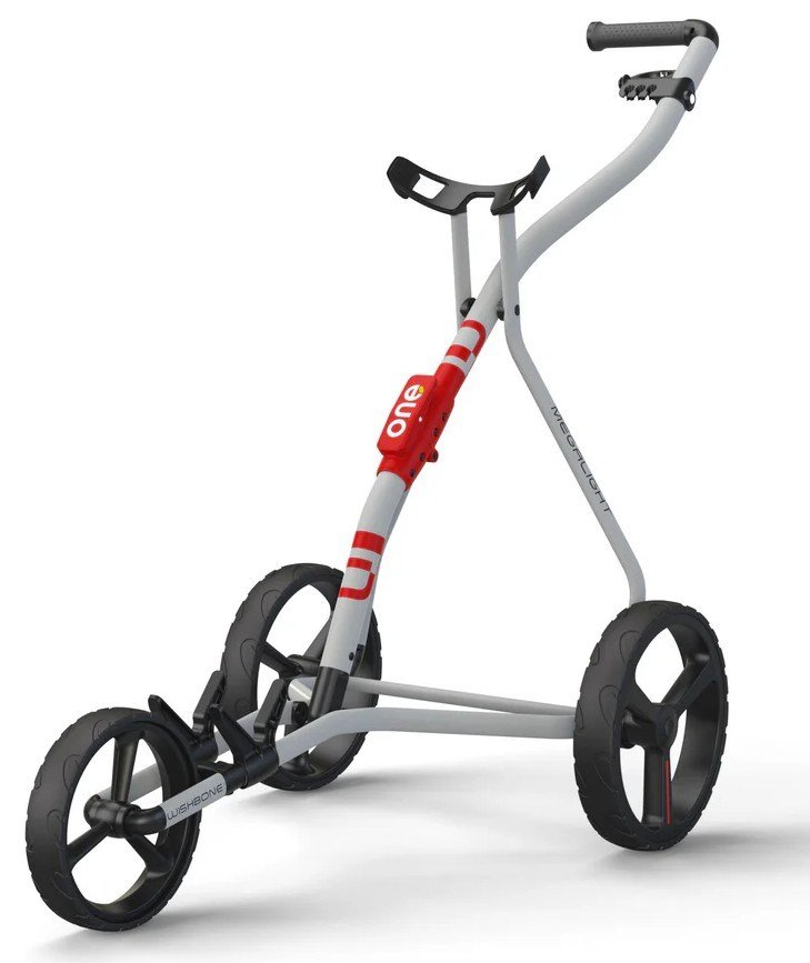 Wishbone One manual trolley, white/red