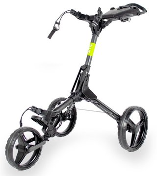 Wishbone Cube Two manual trolley, charcoal/lime