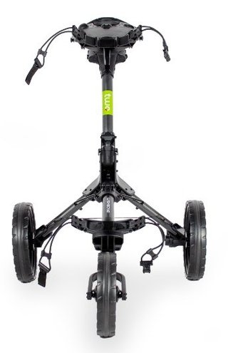 Wishbone Cube Two manual trolley, charcoal/lime