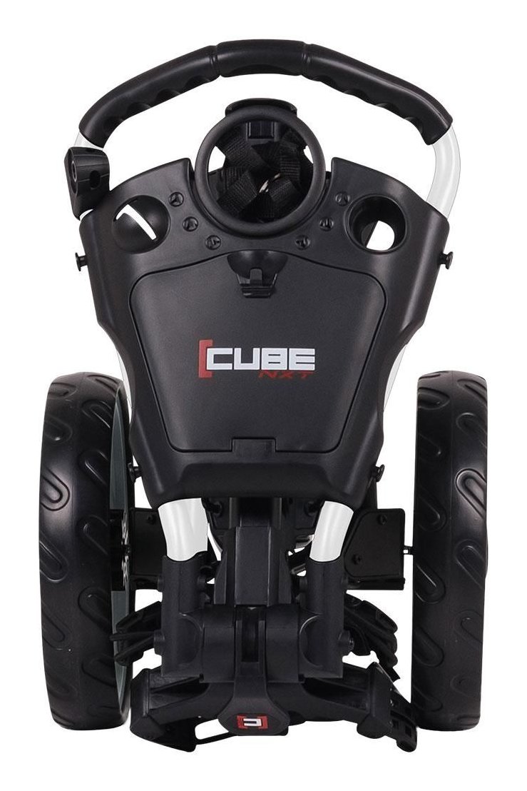 Wishbone Cube Two manual trolley, white/red