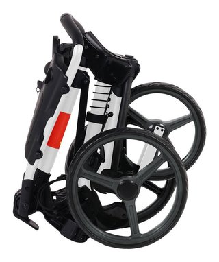 Wishbone Cube Two manual trolley, white/red