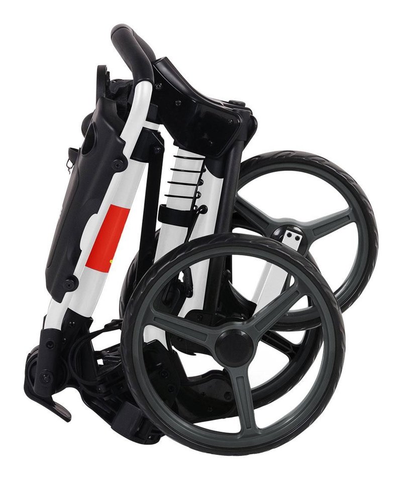 Wishbone Cube Two manual trolley, white/red