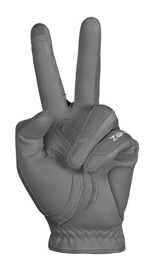 Zoom Zoom Hybrid mens golf glove, charcoal