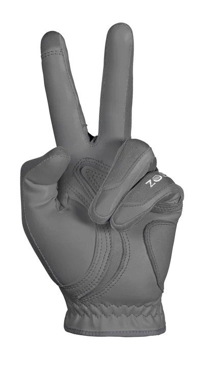 Zoom Zoom Hybrid mens golf glove, charcoal