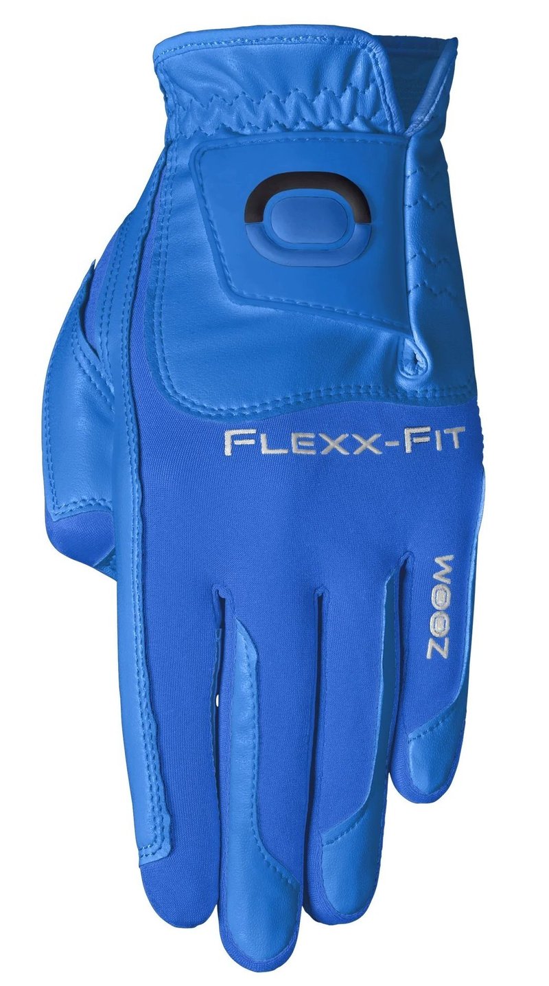 Zoom Zoom Hybrid mens golf glove, blue
