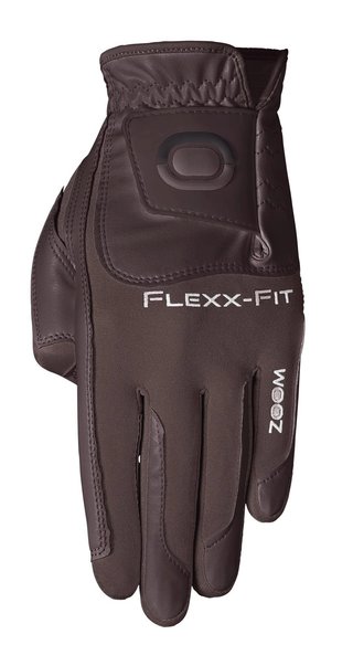 Zoom Zoom Hybrid mens golf glove, choco brown