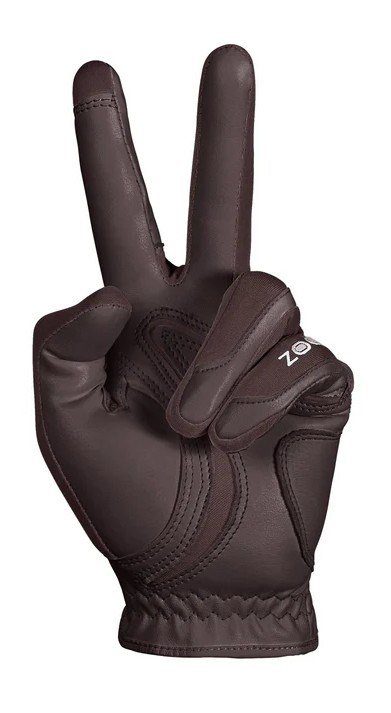 Zoom Zoom Hybrid mens golf glove, choco brown