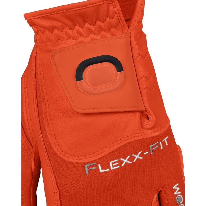 Zoom Zoom Hybrid mens golf glove, orange