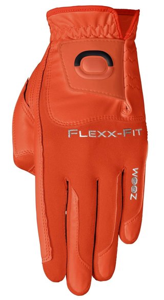 Zoom Zoom Hybrid mens golf glove, orange