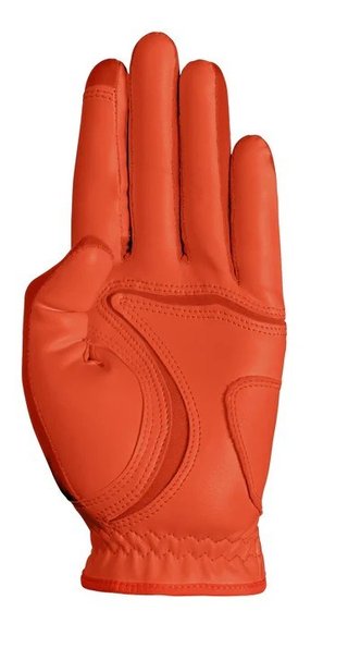 Zoom Zoom Hybrid mens golf glove, orange