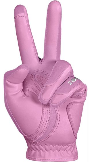 Zoom Zoom Hybrid ladies golf glove, pink