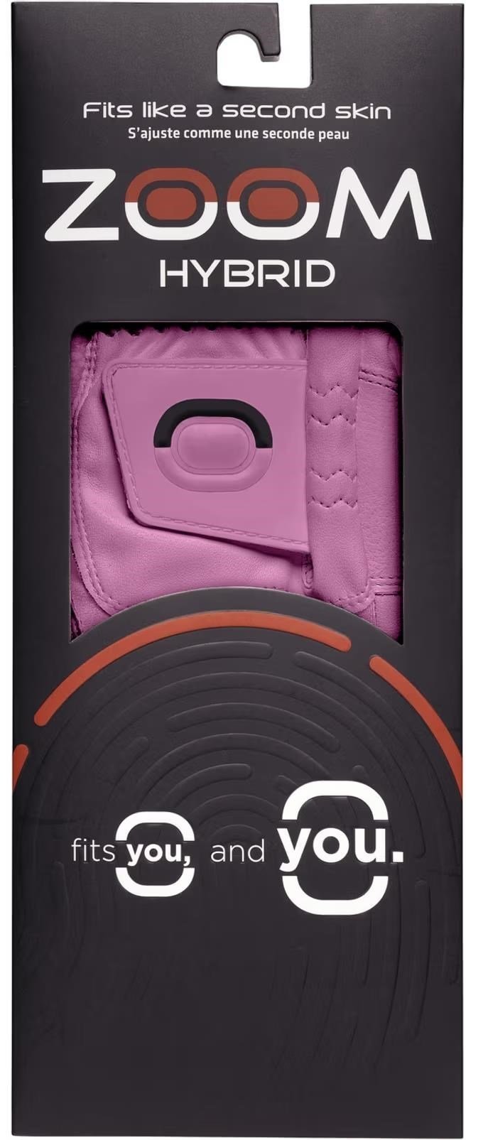 Zoom Zoom Hybrid ladies golf glove, pink