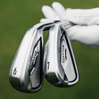 Callaway Quantum Max men's irons, graphite