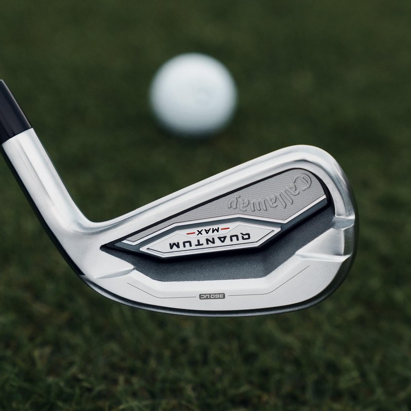 Callaway Quantum Max men's irons, graphite