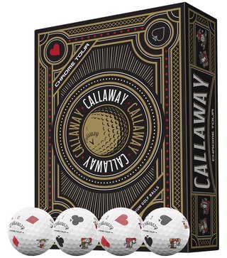 Callaway Chrome Tour Truvis Suits golf balls 2026