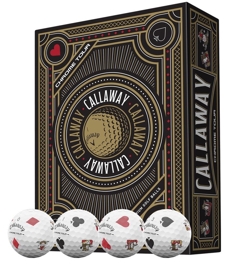 Callaway Chrome Tour Truvis Suits golf balls 2026