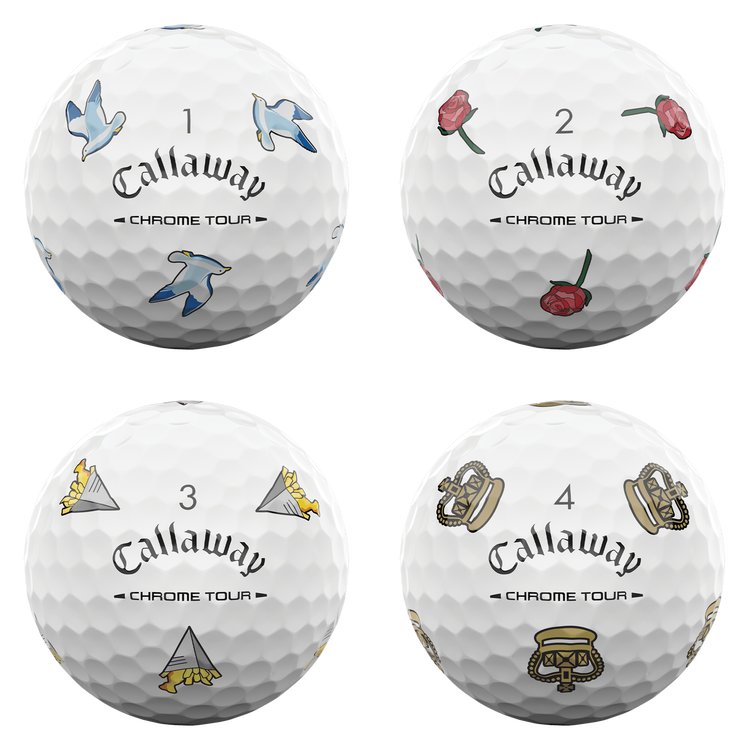 Callaway Limited Edition Chrome Tour Major Series: July Major golf balls 2026