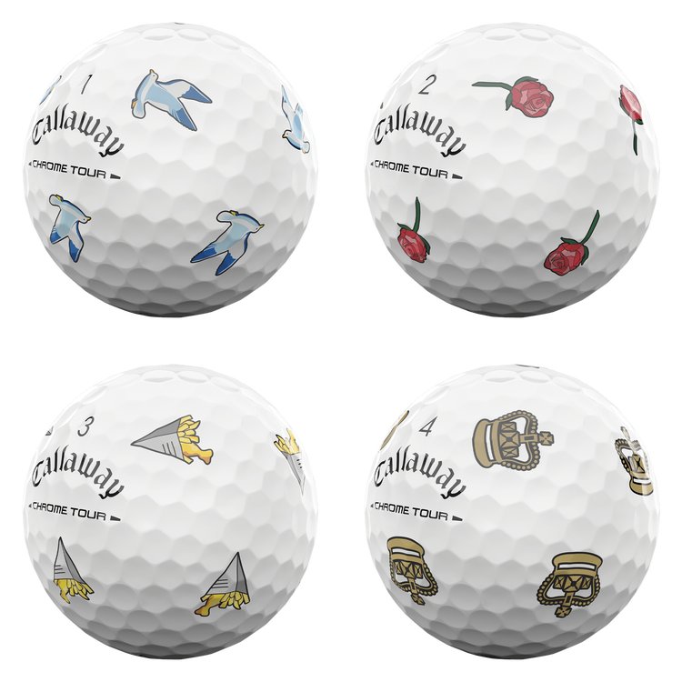 Callaway Limited Edition Chrome Tour Major Series: July Major golf balls 2026