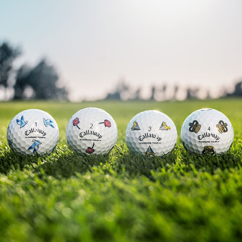 Callaway Limited Edition Chrome Tour Major Series: July Major golf balls 2026