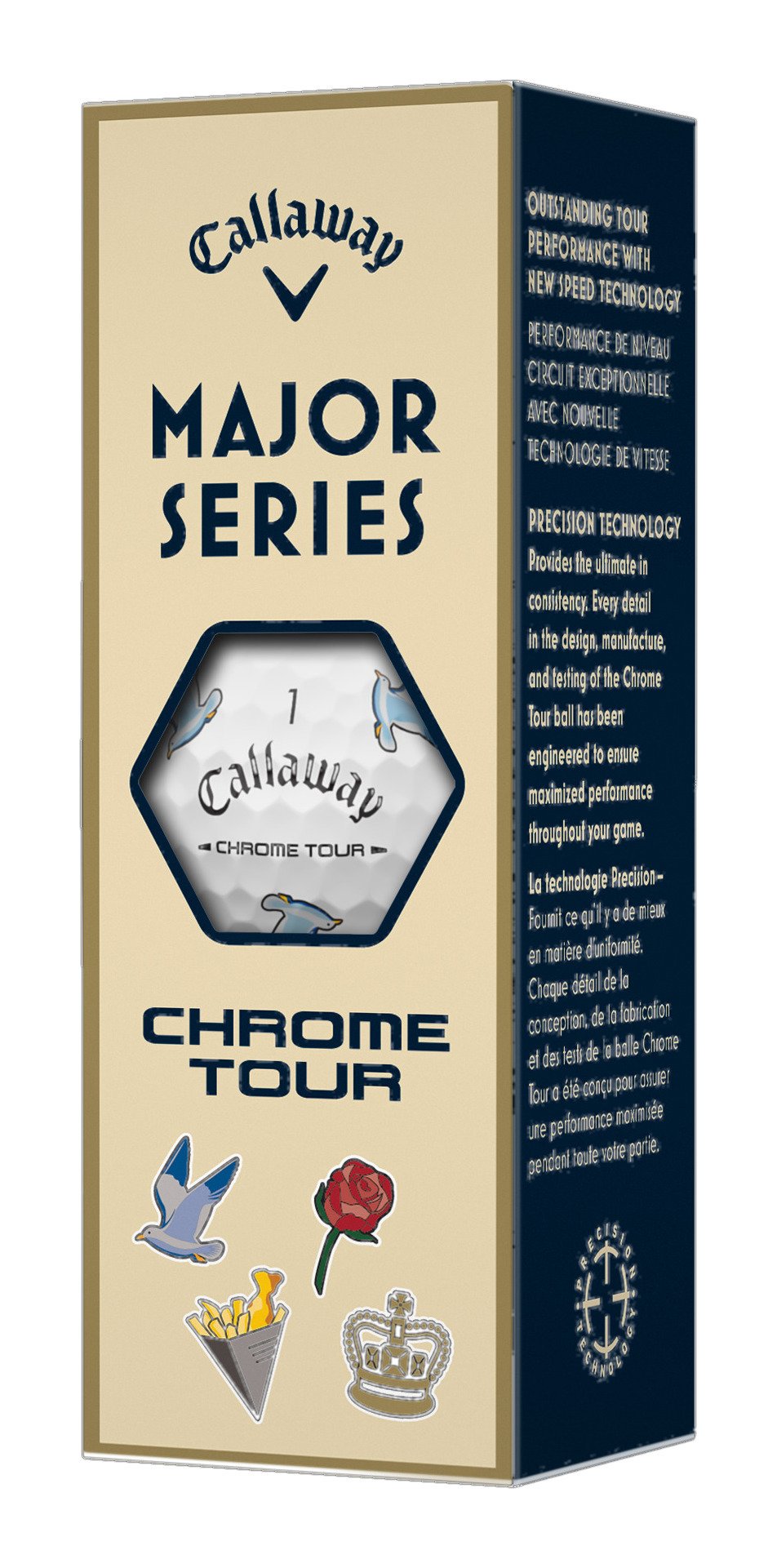 Callaway Limited Edition Chrome Tour Major Series: July Major golf balls 2026