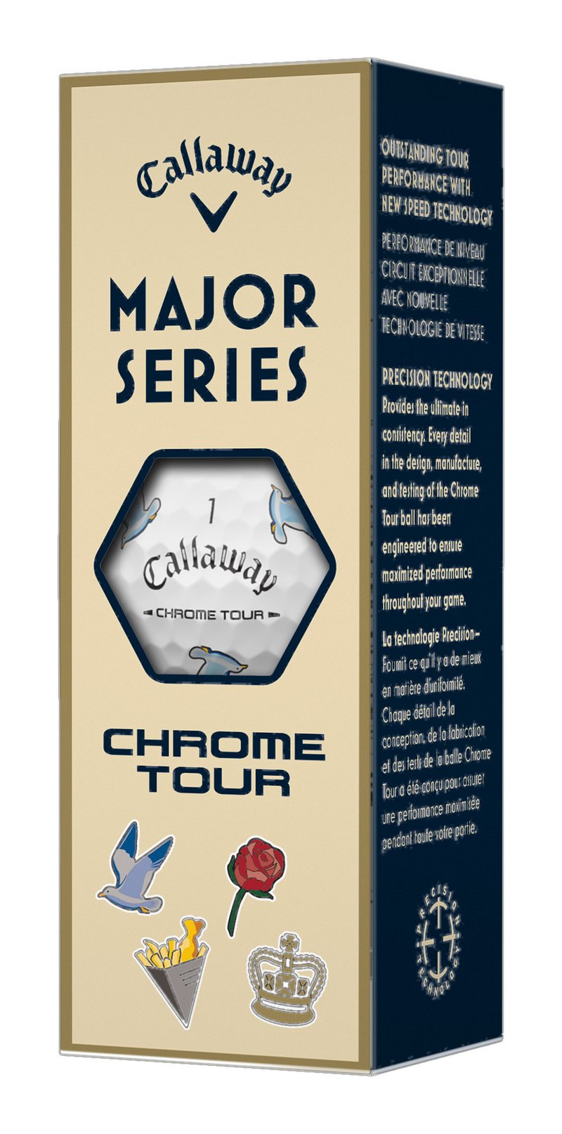 Callaway Limited Edition Chrome Tour Major Series: July Major golf balls 2026
