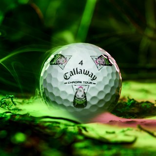 Callaway Chrome Tour Truvis HALLOWEEN golf balls 2026 (12 balls), white