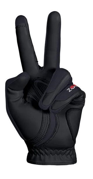 Zoom Hybrid men's glove, black