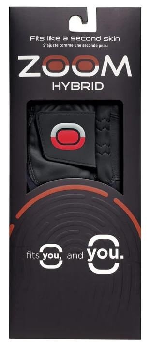 Zoom Hybrid men's glove, black