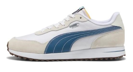 Puma Golf Puma Helsinki G mens golf shoes, white/dark indigo