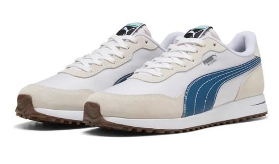 Puma Golf Puma Helsinki G mens golf shoes, white/dark indigo