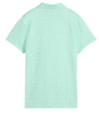 Puma Cloudspun Wavey women's polo, mint jelly