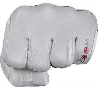 Zoom Hybrid women's golf glove, white