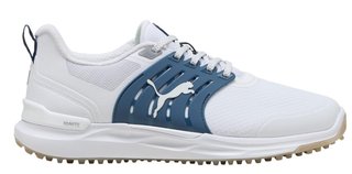Puma IGNITE Elevate 2 mens golf shoes, white/blue