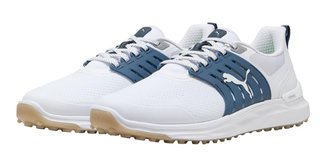 Puma IGNITE Elevate 2 mens golf shoes, white/blue