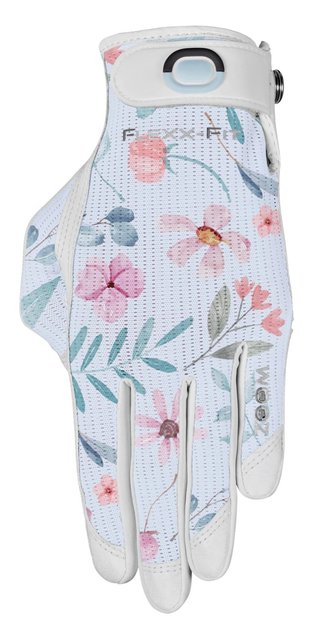 Zoom Sun Style Powernet women's glove, white/flower