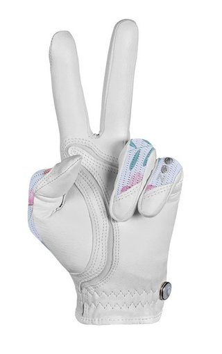 Zoom Sun Style Powernet women's glove, white/flower