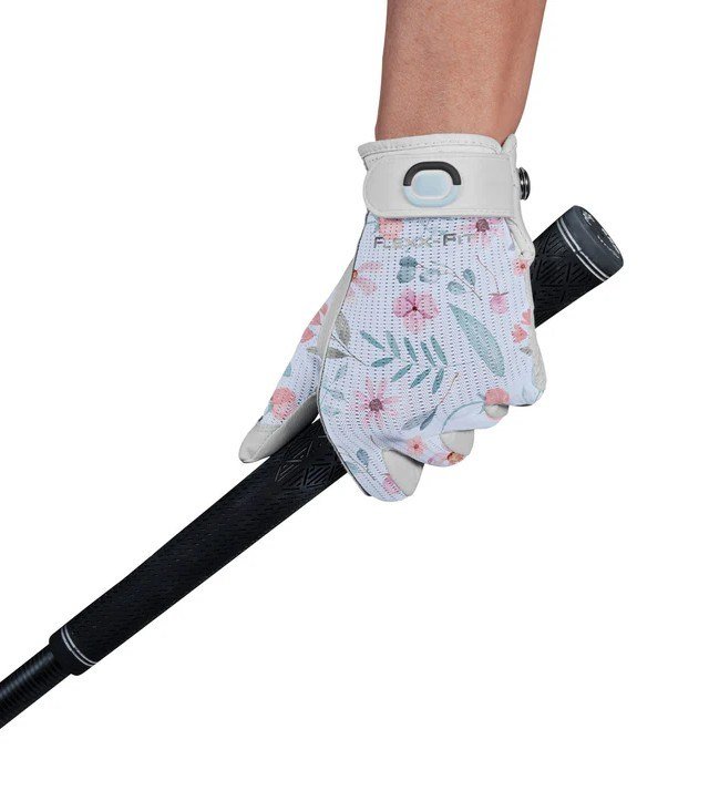 Zoom Sun Style Powernet women's glove, white/flower