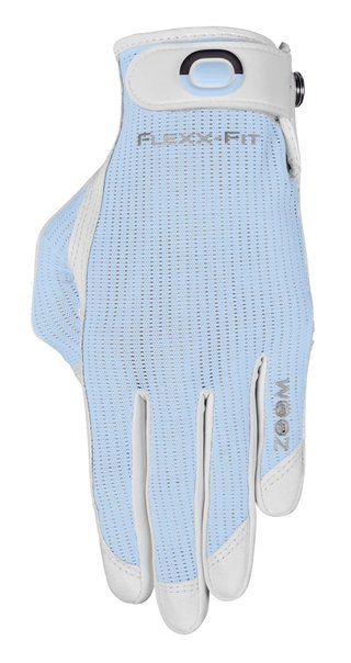 Zoom Sun Style Powernet women's glove, white/ice blue