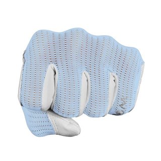 Zoom Sun Style Powernet women's glove, white/ice blue