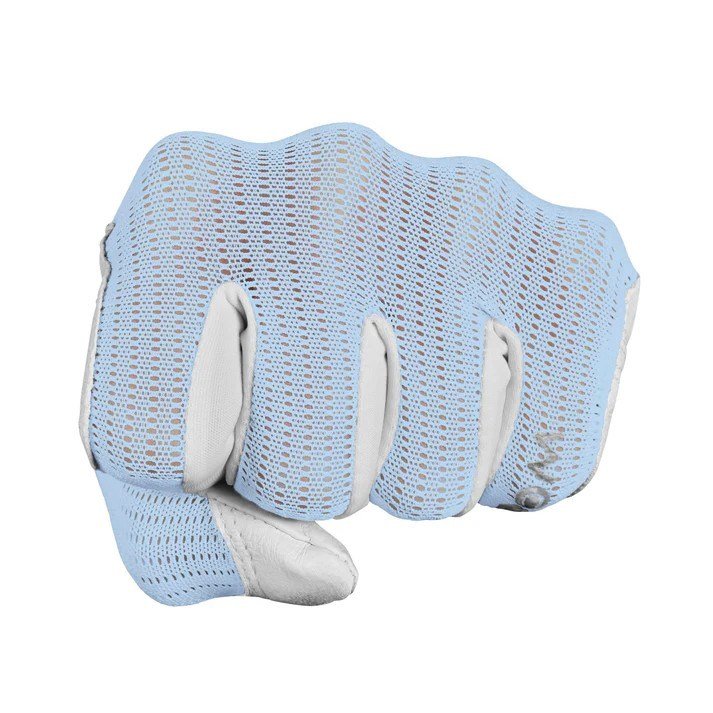 Zoom Sun Style Powernet women's glove, white/ice blue