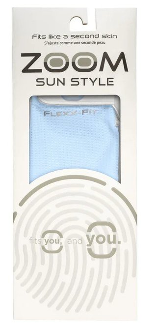 Zoom Sun Style Powernet women's glove, white/ice blue